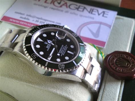 rolex submariner verde imitazione
